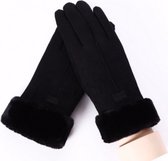 Hidzo Dames Handschoenen Zwart Maat S/M