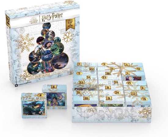 Foto: New york puzzle company harry potter advent calendar 24 mini puzzle