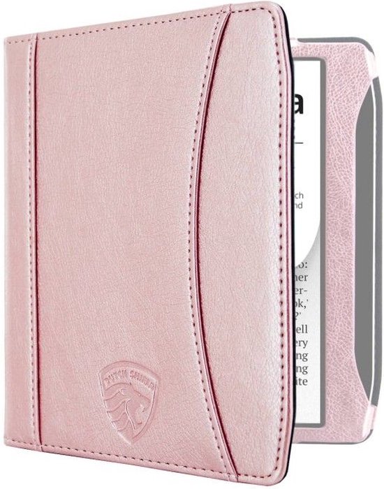 Hoesje Geschikt voor Pocketbook Era Luxe Hoes Beschermhoes Cover Roze Goud