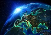 Papier peint photo King - Papier peint non tissé - Papier peint photo Planète Terre - 200 x 140 cm