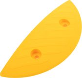 PrimeMatik - Verkeersdrempel voor auto's 110 x 300 x 40 mm geel