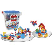 BLOX bouwstenen - 250 delig | City | classic bouwstenen | combineer met Legobouwstenen | wegen | stad | Geschikt voor LEGO bouwplaat | Geschikt voor Lego