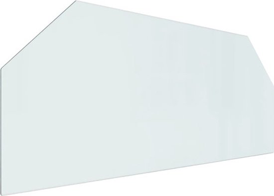 Toile de verre vidaXL Glasplaat openhaard rechthoekig 120x50 cm324125