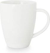 vtwonen - Mugs XL avec oreille - Set de 6 - Wit - Porcelaine - 400ml