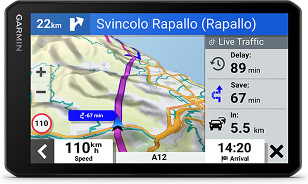 Garmin DriveCam 76 - Navigatiesysteem Auto - 7 inch scherm thumbnail 5