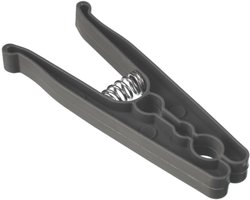 5five Wasknijpers - kunststof - 48x stuks - 8,5 cm - was ophangen