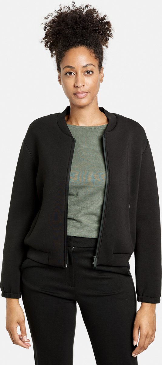 GERRY WEBER Dames Bomberjack Schwarz-48