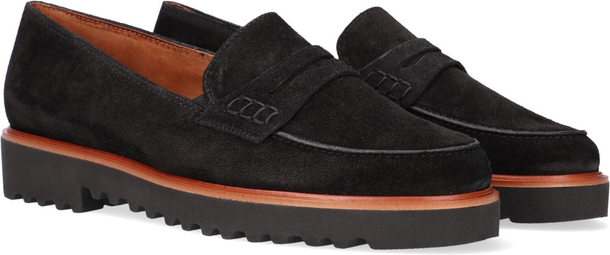 Paul Green Damesschoenen Instappers zwart 38 | Aad van den Berg modeschoenen