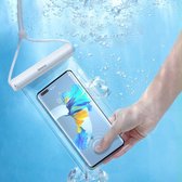 Baseus IPX8 Waterdicht Smartphonehoesje Telefoons tot 7.2 Inch Wit