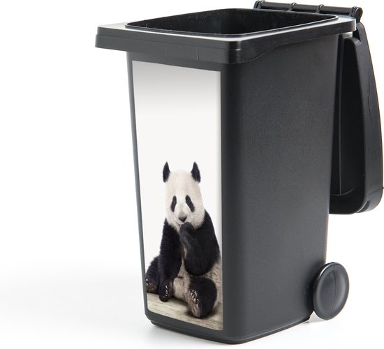Container sticker Panda - Dieren - Kinderen - Jongens - Meisjes - Pandabeer - 44x98 cm - Kliko sticker