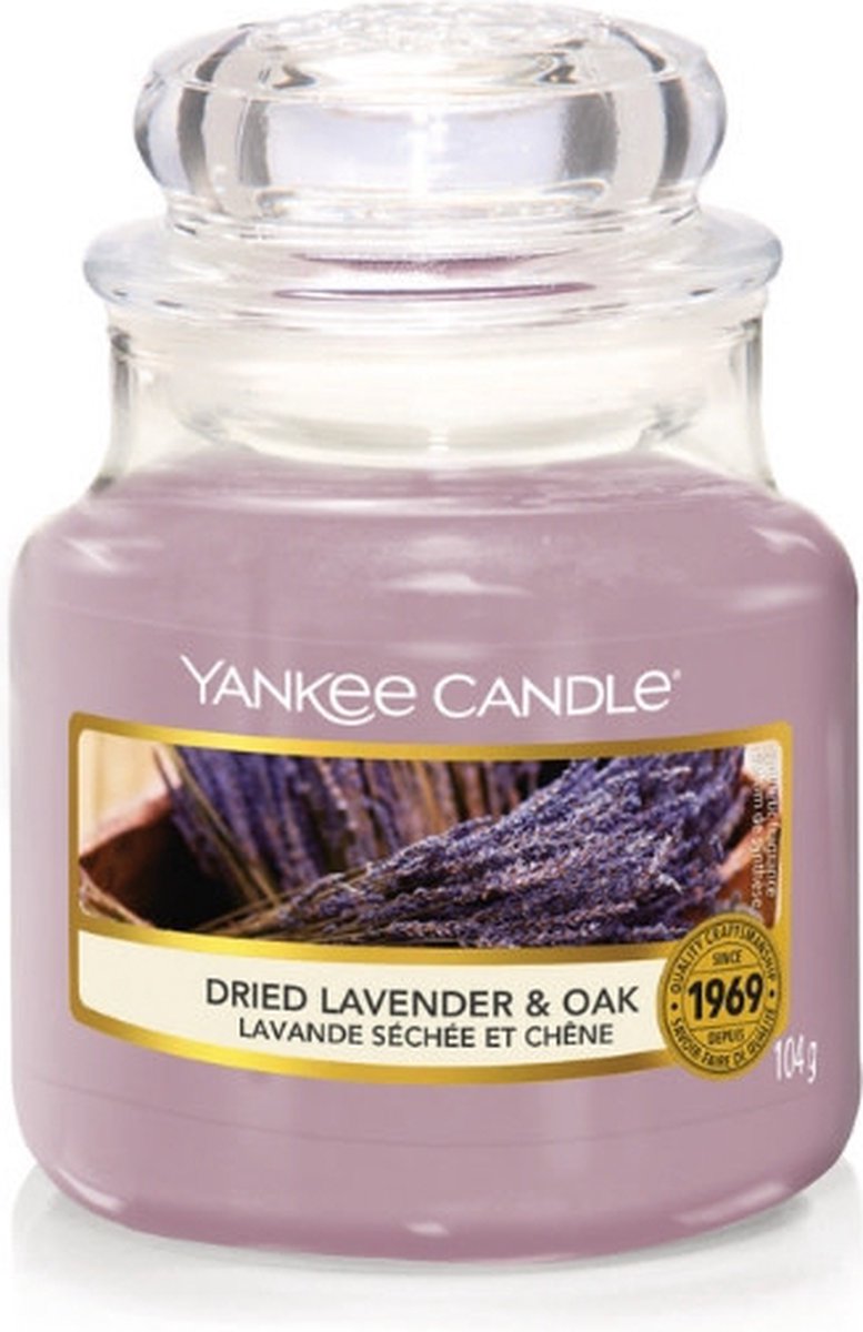 Yankee Candle Dried Lavender & Oak - Small Jar