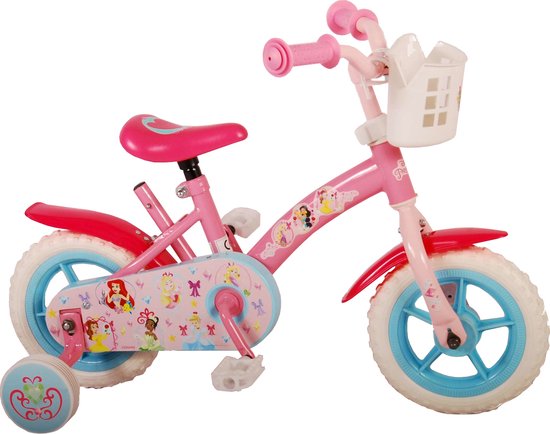 Velo pour enfants Disney Princess Filles 10 pouces Rose Go getter bol