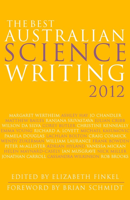 The Best Australian Science Writing 2012 - cover