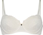 Hunkemöller Marine voorgevormde Dames bh wit - Maat D100