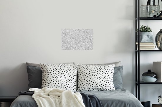 Stickers muraux - Feuille Autocollant - Granit - Zwart - Wit - Motif - Grijs - 30x20 cm - Film Adhésif - Stickers muraux Chambre Enfant - Papier Peint Auto-Adhésif