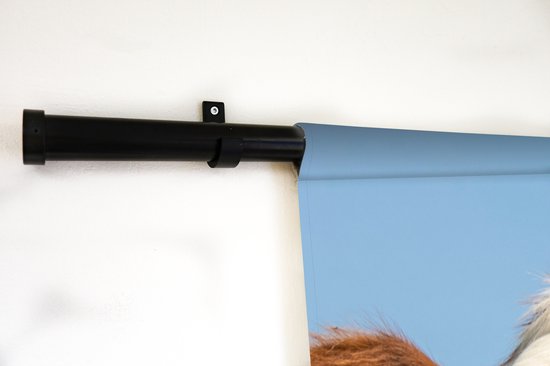 Wandkleed - Wanddoek - Koeien - Lucht - Dieren - Boerderij - Portret - 180x180 cm - Wandtapijt