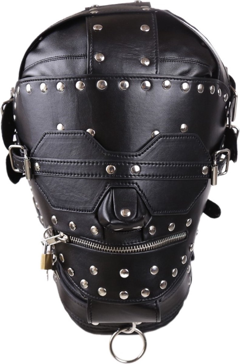 Goedkoopste Banoch | Masker Igor | Zwart imitatie leer | bondage