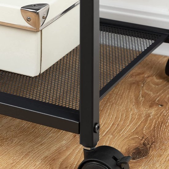 Onder Bureau Printer Stand met Wielen voor Mini 3D Printer Mobiele Printer Tafel Werkkar met Printer Plank Printer Rack voor Thuiskantoor