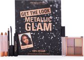 Makeup Revolution Get The Look: Metallic Glam Makeup Gift Set - Cadeau