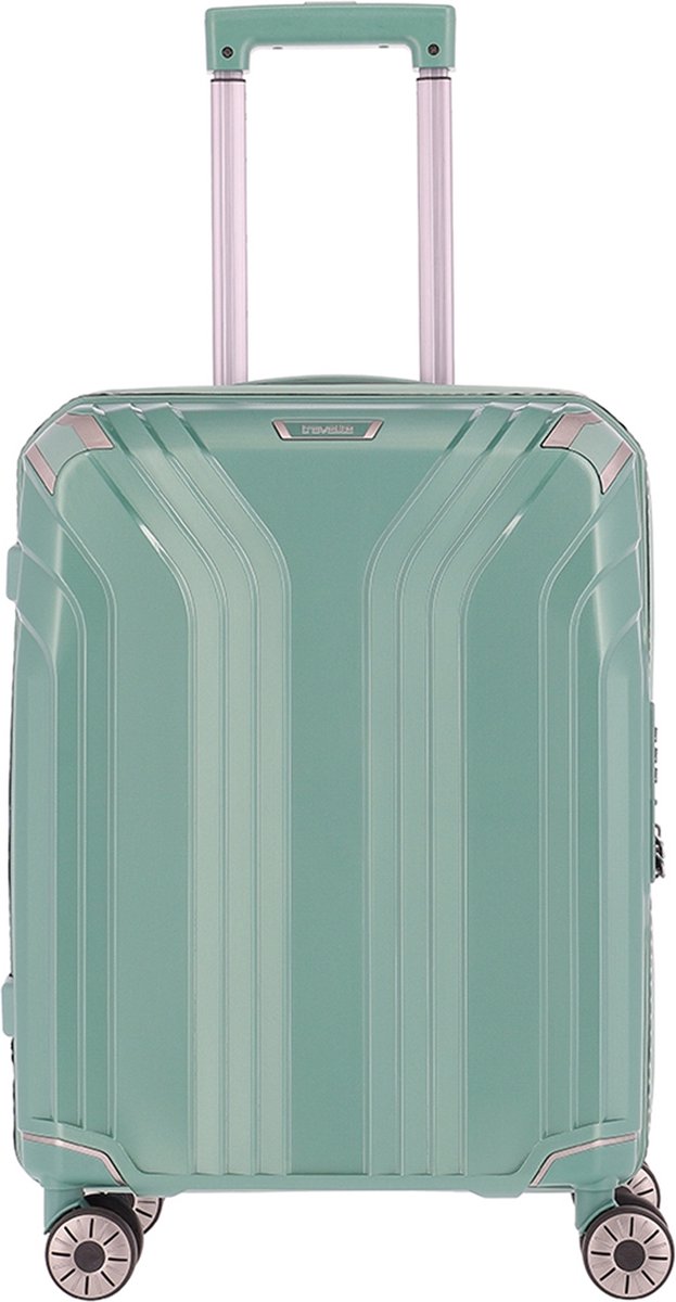 Travelite Handbagage harde koffer / Trolley / Reiskoffer - Elvaa - 55 cm - Groen