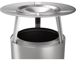 Solo Stove Bonfire Warmteverspreider, Met 3 Afneembare Poten, Accessoire voor Bonfire Vuurkorf, Vangt Warmte op en Verspreidt Deze, 304 Roestvrij Staal, Hoogte: 25,5 cm, Diameter: 63,5 cm, 3 kg