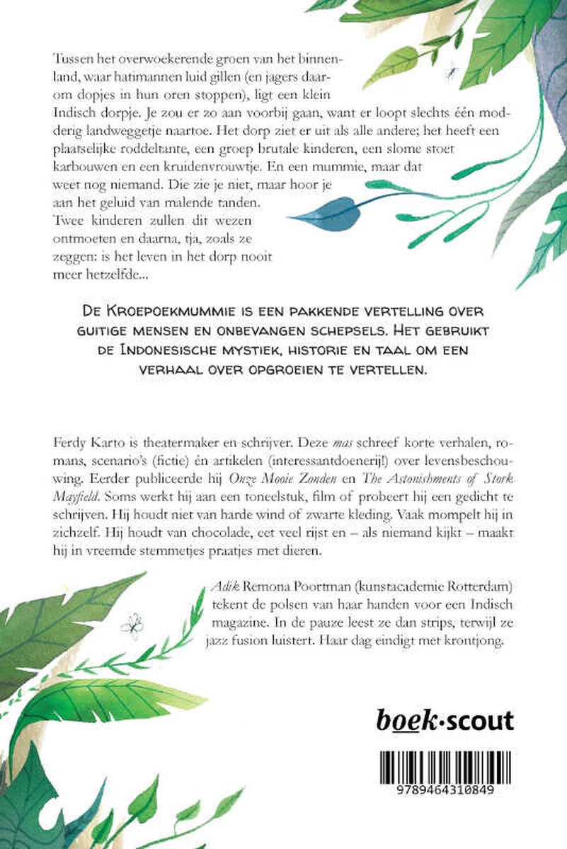 De Kroepoekmummie - back cover