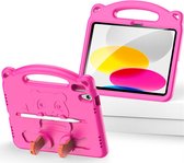 Dux Ducis Panda Apple iPad 10.9 (2022) Housse pour tablette Kinder Rose
