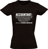 Accountant Dames T-shirt | boekhouder | boekhouding | accountancy | administratie | geld | Shirt