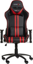 Gear4U Elite gaming stoel - gamestoel / game stoel - zwart / rood