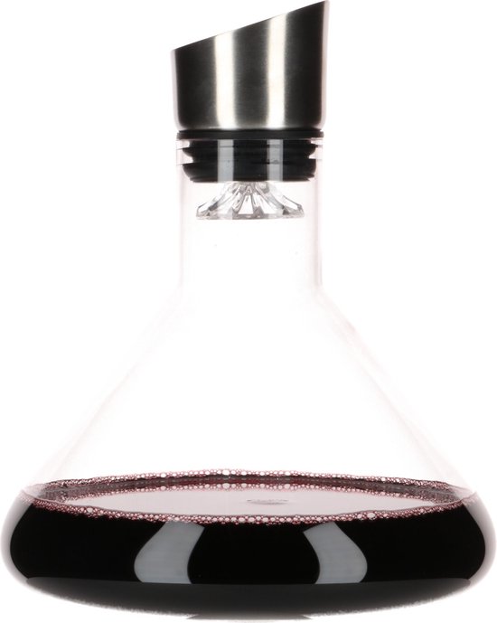 Schott Zwiesel Pollux Handmade Crystal Decanter - 1 Liter, Lead-Free Tritan Glass, Made In Germany