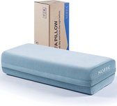 Bol.com NOFFA Yoga bolster kussen voor Yin Yoga pilates meditatiesteunkussen rechthoekige yoga-schuimwiggen met wasbare hoes aanbieding