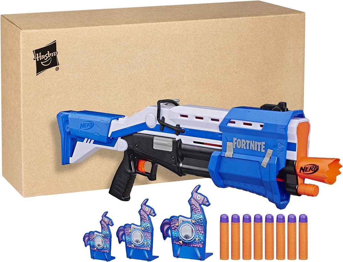NERF Fortnite Blaster ブルー　ラマセット 6490194c-8102-4f8d-917c-