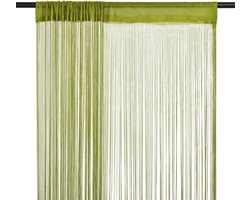 vidaXL - Draadgordijnen - 140x250 - cm - groen - 2 - st