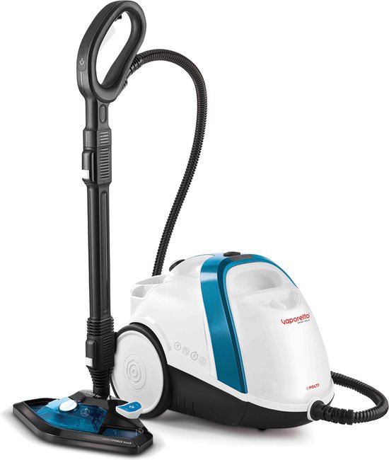 Polti Vaporetto Smart 100_B Cilinder-stoomreiniger 1500 W Blauw, Wit