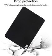 Mobigear - Tablethoes geschikt voor Dunne Apple iPad Pro 10.5 (2017) Hoes Flexibel TPU | Mobigear Basics Backcover | iPad Pro 10.5 (2017) Case | Back Cover - Zwart