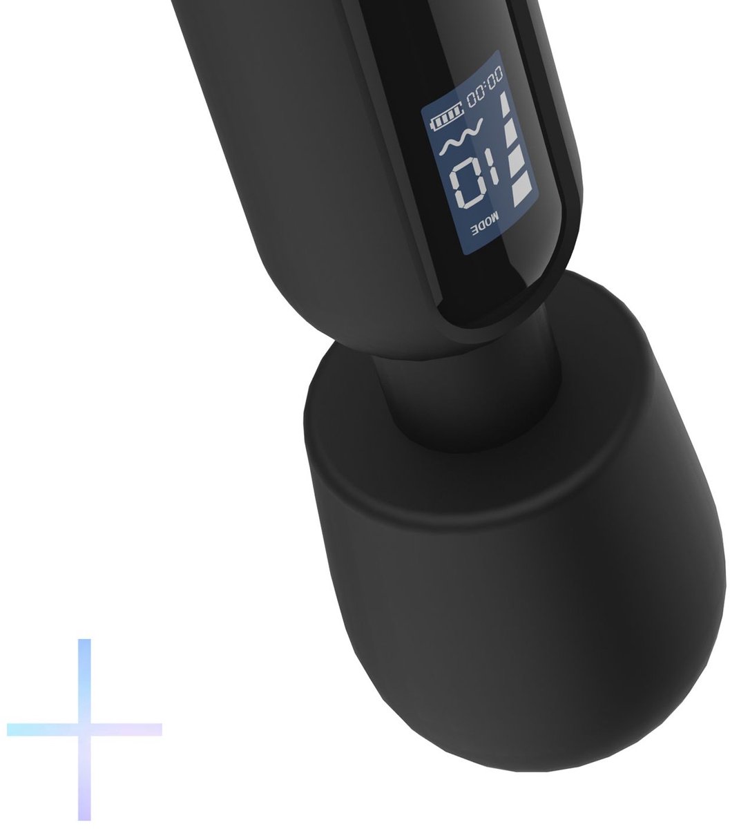 Goedkoopste BLAQ - Digitale Wand Vibrator - Zwart