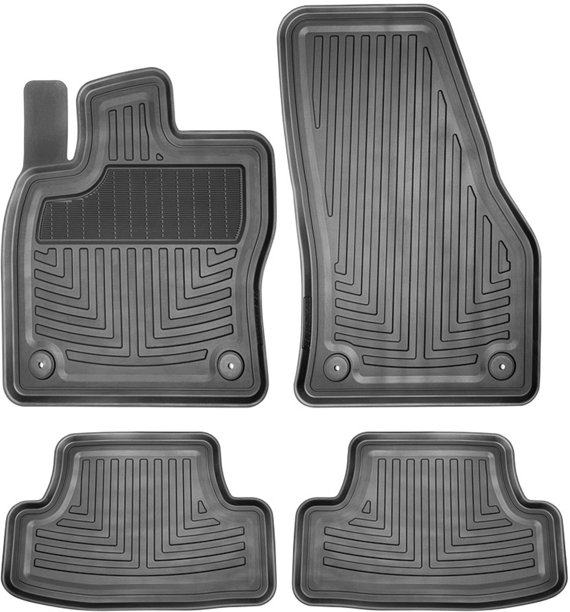 Rubbermatten Seat Leon (past niet in de eTSI Mild Hybrid) 2012-heden - Geyer