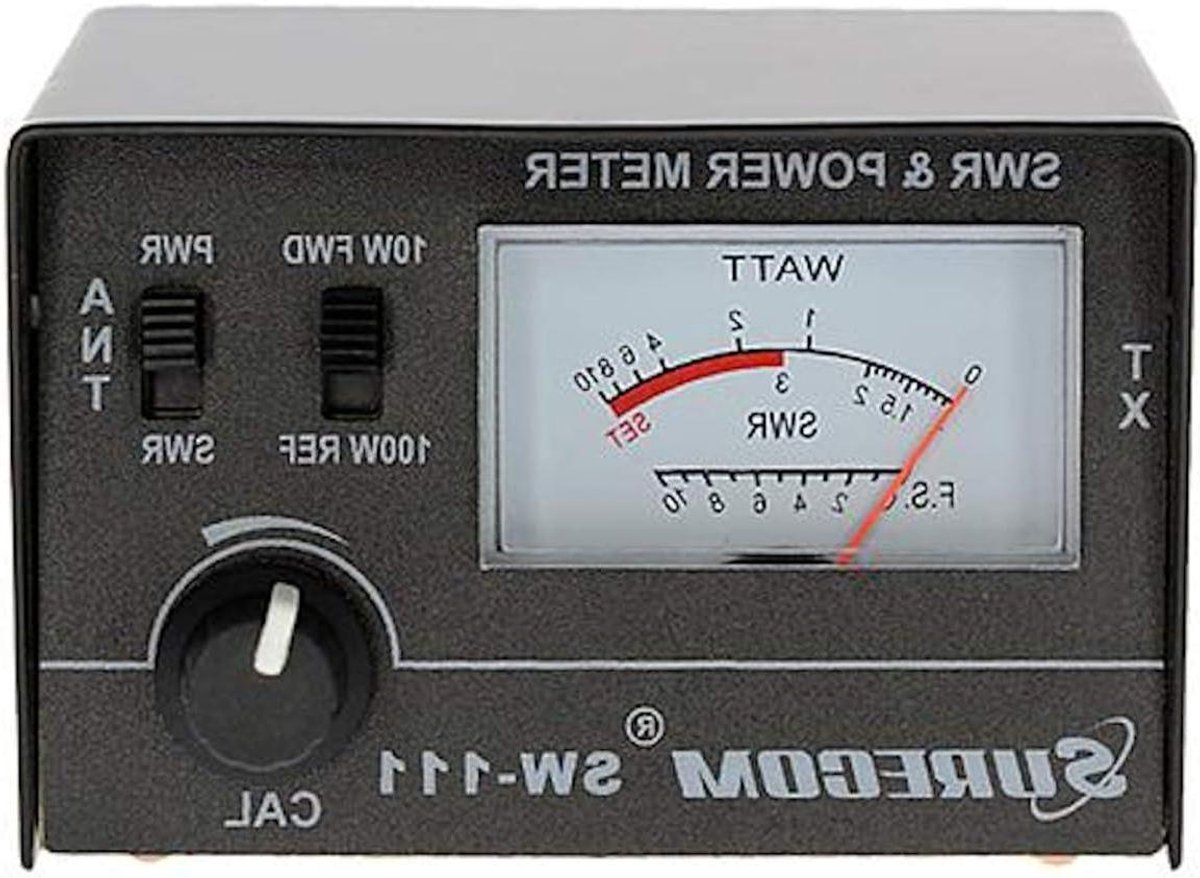 SW-111 100 Watt SWR/Power Meter voor CB Radio Antenne