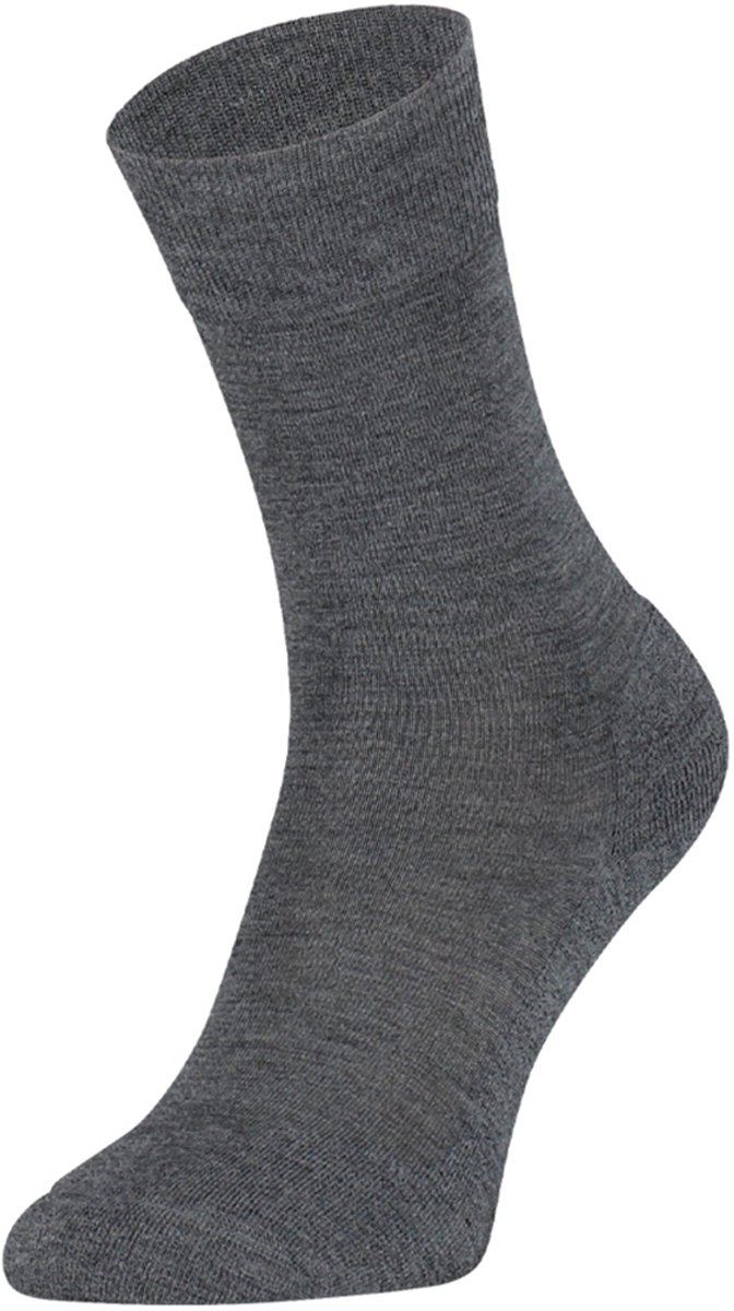 Soga - 2-Pack - Dunne Wollen Sokken - Jaarrond Draagbaar - Heren / Dames - grijs - 46-48 - S13