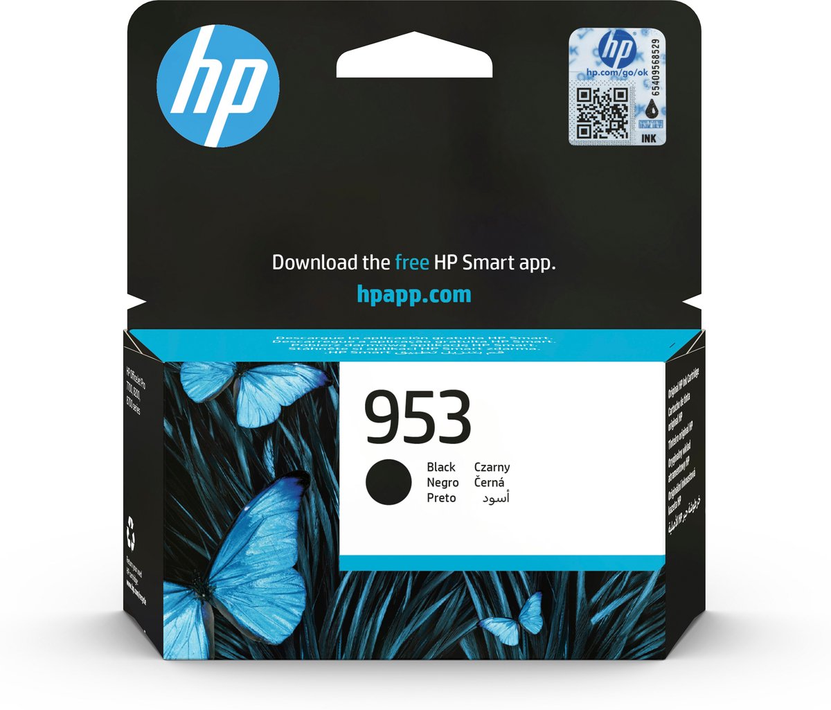 HP 953 - Inktcartridge / Zwart