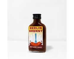 Crazy Bastard Sauce – Berlin Brennt Hot Curry Sauce - 100ml