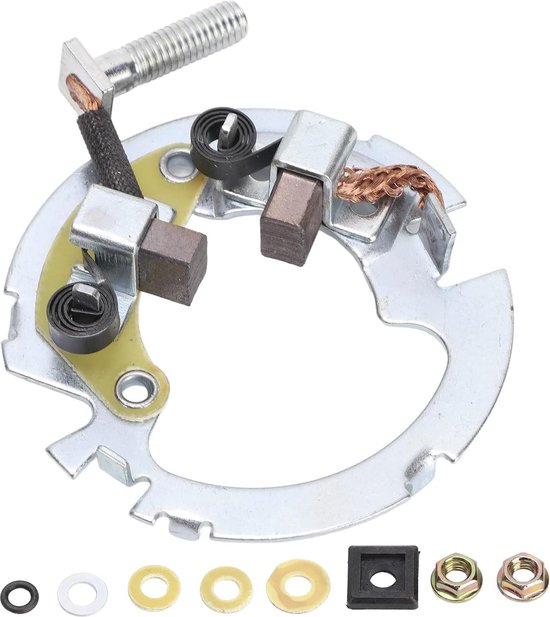 Soporte de Escobillas de Arranque, Kit de Reparación de Placas de Arranque ATV, Soporte de Escobillas para Motor de Arranque, Reemplazo para CBR600F TRX300F