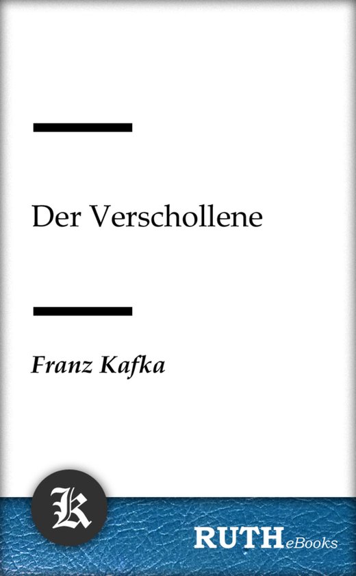 Der Verschollene - cover