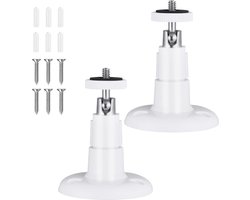 Wandhouder verstelbaar 2 stuks - binnen buiten camera Arlo Go HD Pro Pro2 wit