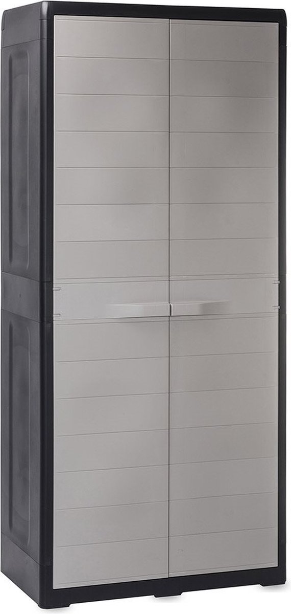 Toomax Elegance XL utility opbergkast hoog- lichtgrijs/antraciet