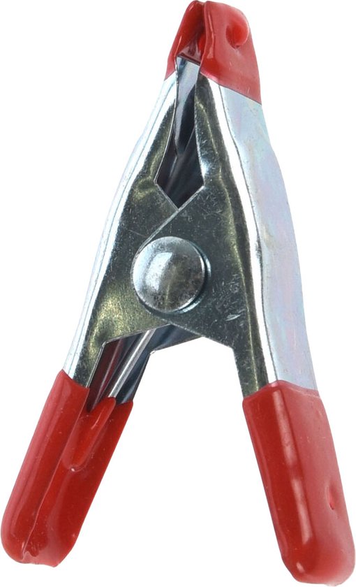FX Tools Zeilklemmen/veerklemmen - 6x - staal - 5 cm - mini lijmklemmen van FX Tools — afbeelding 4
