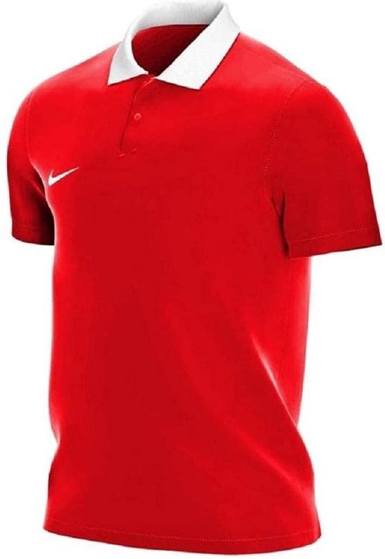 Nike Park 20 Polo Hommes - Rouge / Wit | Taille : L