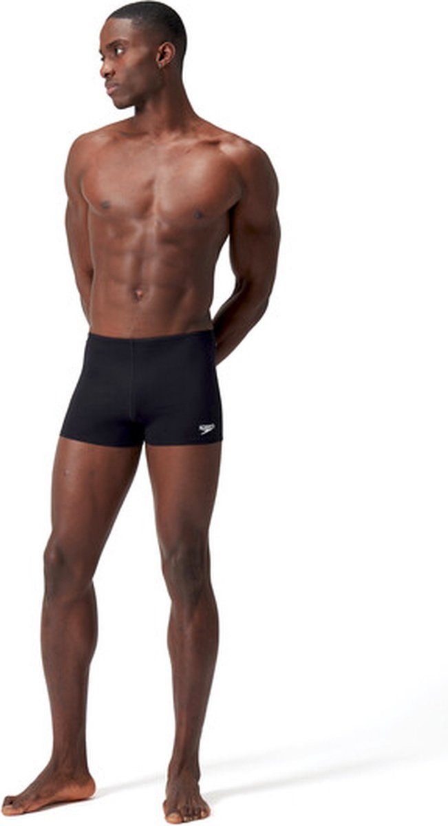 Speedo Endurance+ Aquashort Heren Sportzwembroek - Zwart — afbeelding 8