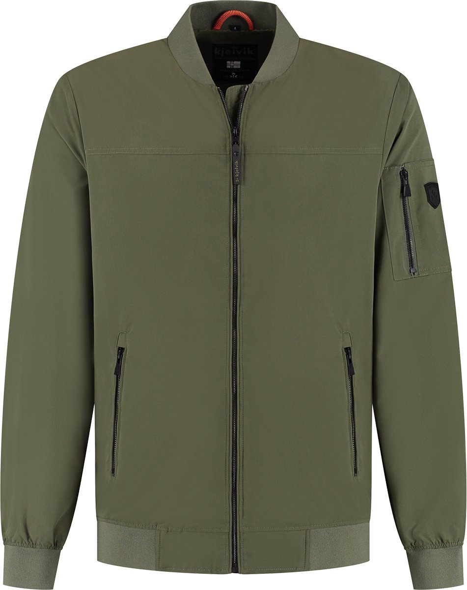Kjelvik Outdoorjas Zias Groen