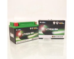 skyrich lithium accu voor motorfiets cagiva 1000 xtra-raptor 2000 tot 2004 ytx9-bs / hjtx9-fp / 12v 3ah nieuw